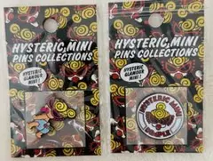 HYSTERIC MINI PINS 2個セット