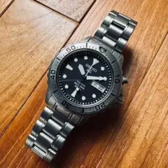 5M43-0A60 SEIKO セイコー ダイバーズ キネティック AGSチタン