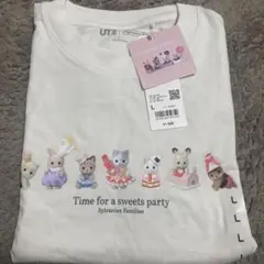 [新品]シルバニアファミリー 40周年 UT ユニクロ Tシャツ Lサイズ