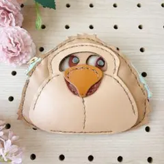 ゴリラのポーチ 本革 手縫い | Mercari