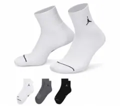 JORDAN(ジョーダン) メンズ バスケットソックス 3足セット　男女兼用
