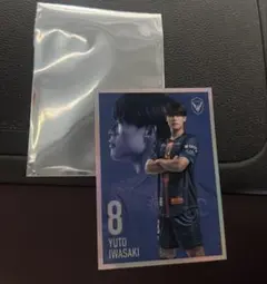Vファーレン長崎 岩崎悠人選手 メタリックカード
