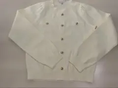 coca Mサイズゴールドボタンニット長袖
