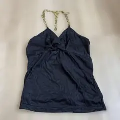 美品‼︎d.i.a♡黒のチェーンストラップキャミソールのサムネイル