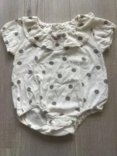 CROISSANCE BEBEドット　ロンパース　70
