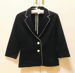 ナチュラルビューティー　ジャケット 紺