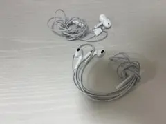 r*w様 ホワイト 有線イヤホン 2セット