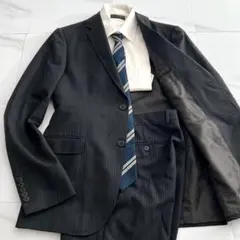 ブルックスブラザーズ スーツセットアップ XL ネイビー 背抜き ストライプのサムネイル