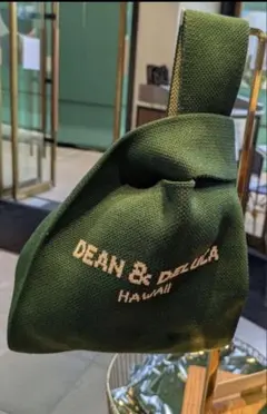 ☆DEAN＆DELUCA トートバッグ ハワイ限定☆ダークグリーン