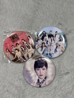 TWICE MINA ミナ MISAMO 缶バッジ アプグレグッズ