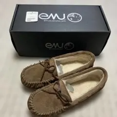 emu ブラウン スエード モカシン　25cm 小さめ