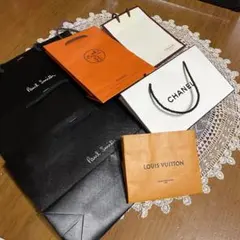 ブランド紙袋　Louis Vuitton/CHANEL/HERMES等