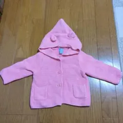 babyGap フード付きアウター 6-12ヶ月 ピンク