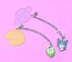 サンリオキャラクターズ　ダブルチャームグミ　クロミ&ケロケロケロッピ　2個セット