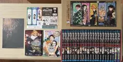 鬼滅の刃 全巻 外伝 公式ファンブック 特典 収納ボックス しおり