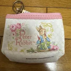 ピーターラビット ポーチ キーホルダー付き