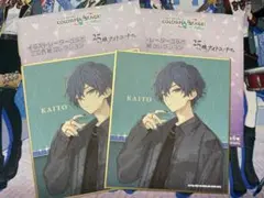 プロセカ KAITO ZOZOTOWN3弾 色紙　２枚のサムネイル