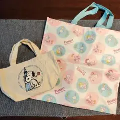 スヌーピー トートバッグ スカイツリー 2点