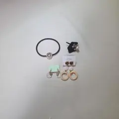アクセサリーセット ヘアゴム イヤリング