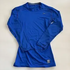 Nike Pro Combat 長袖ウェア 青　 アンダーシャツ　XL