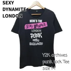 セクシーダイナマイトロンドン セクダイ パンク ロック Tシャツ Y2K 00sのサムネイル