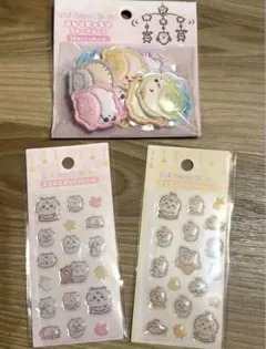 ちいかわベビー ミニミニぷっくりシール おしりもっちりフレークシール セット