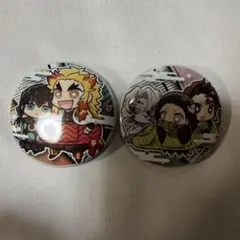 鬼滅の刃 キャラばんちょうこう缶バッジ 肆ノ型　累 禰豆子 炭治郎　煉獄　無一郎