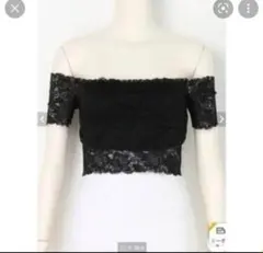 snidel オフショルダー レーストップス Fサイズ