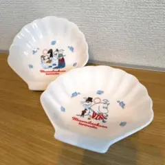 ムーミン 貝殻型食器 2個セット
