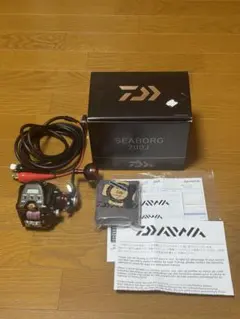 DAIWA SEABORG 200J 電動リール 本体 バッテリーセット - メルカリ