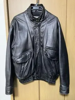 San michele S.R.L レザージャケット　ブラック　Lサイズ