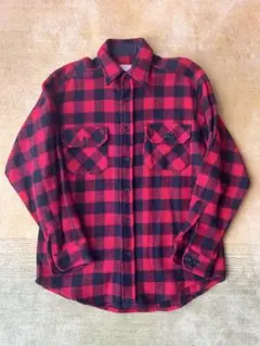 70s sears シアーズ コーデュロイシャツ ピンク L - メルカリ