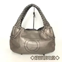 Salvatore Ferragamo ガンチーニ パンチング ハンドバッグ