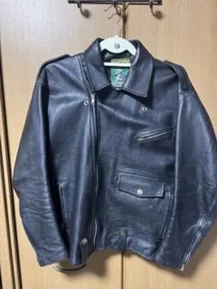vintage 溶接工 レザージャケット 短丈 - メルカリ