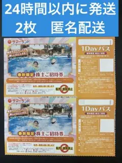 2026年最新】東京サマーランド 招待券の人気アイテム - メルカリ