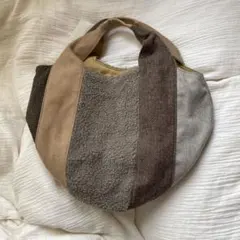 未使用品！！コンジェペイエアデュートリステ パッチワーク ハンドバッグ