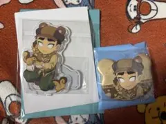 悲鳴嶼行冥 アクリルスタンド 缶バッジ セット