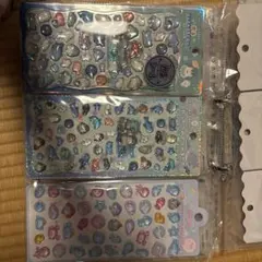 海の生き物　プチドロップ　3枚セット　ふわふわうみのなかまたち　光るシール