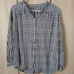 GLOBAL WORK　さらさらリラックスプリントブラウス