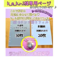 k_e_k.r.l様専用ページ【ありがとうございます♡】