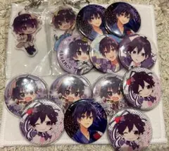 すとぷりななもり缶バッチアクリルキーホルダー