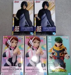 プライズフィギュア まとめ売り ヒロアカ ナルト 麗日お茶子 うちはサスケ プライズフィギュア まとめ売り ヒロアカ ナルト 麗日お茶子 うちは