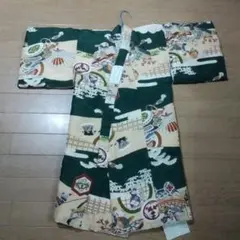 794　　 七五三 お正月　正絹100%こども用別注柔らかい　丈76cm真綿入り