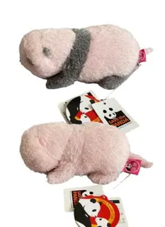 【新品未開封】上野動物園　パンダ　ぬいぐるみセット 暁暁＆蕾蕾 新品 タグ付き 暁暁 蕾蕾 双子 赤ちゃん パンダ ぬいぐるみ 上野動物園