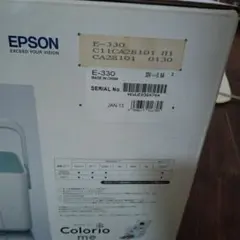 新品・未開封　EPSON E-330 2026年最新】epson e-330の人気アイテム - メルカリ