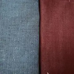 【正絹】紬のはぎれ　2種34枚