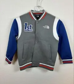 ノースフェイス キッズ スタジャン 130 韓国限定 ワッペン付