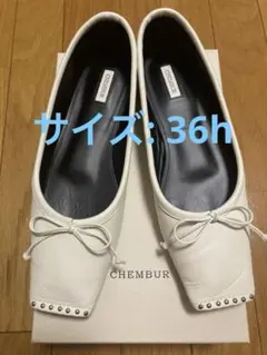 PIPPICHIC メッシュ バレエシューズ フラットサンダル スクエアトゥ