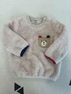 HOT BISCUITS MikiHouse ボア トップス 80cm