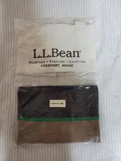 マウントレーニア L.L.Bean ビッグトート、ニットバッグ 2点セット